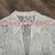 Vintage Ivory Mod-Style Lace Sleeveless Collared Blouse (Slim-Medium) 5 thumbnail