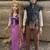 Disney Rapunzel and Flynn dolls 3 thumbnail