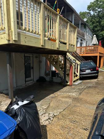 Parking under my deck 1