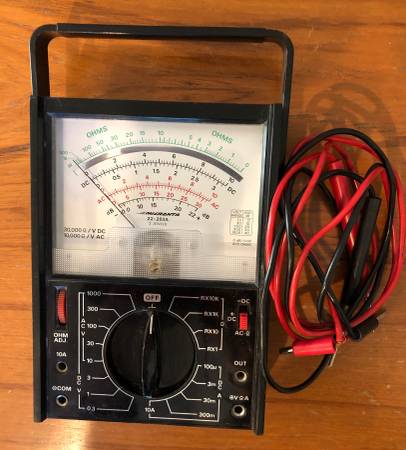 Vintage  Micronta Multi-meter 1
