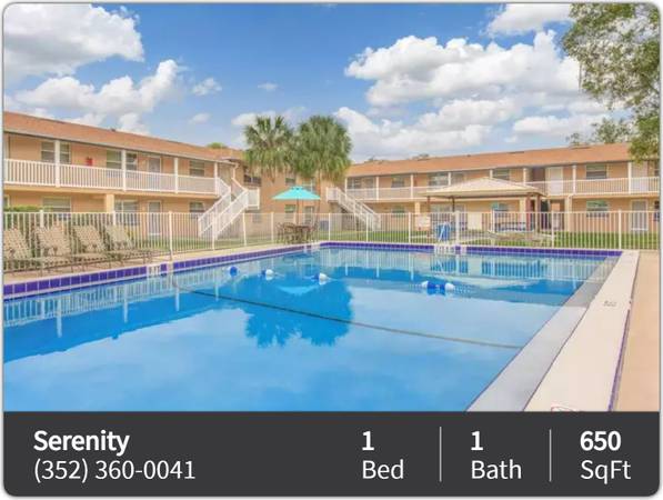 $770 / 1br - 650ft2 - Zoom on over for a look at our great 1 bed, 1 bath! 650 Sq Ft! (Leesburg)63899260267010121