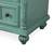 36" Vanity Vintage Green Victorian Bathroom Cabinet Left Sink -B3861 7 thumbnail