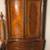 Armoire w/Crown Accent Elegant Carved Details Mahogany Bronze Sole 2 thumbnail