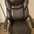 Office Chair - Brown Leather - For Sale 3 thumbnail