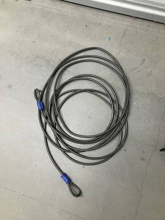 security cable 30' very heavy duty (new) 1