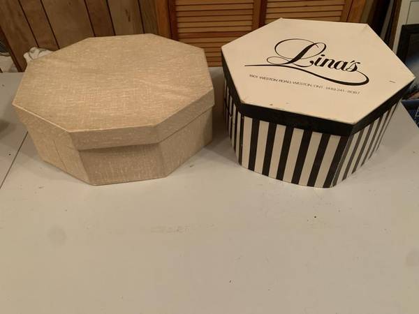 Vintage Hat Boxes 1
