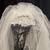 Wedding Veil-3 Layers, 4' Long, Pearl Headpiece 11 thumbnail