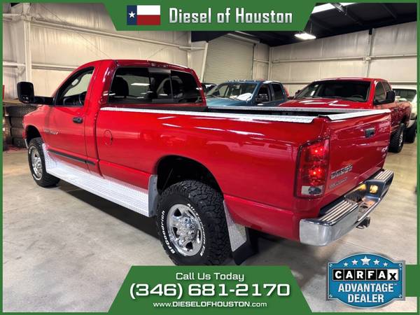 2004 Dodge RAM 2500 SLT 4X4 6SPD MANUAL 5.9L CUMMINS DIESEL H.O - $32,995 (DIESEL OF HOUSTON)63613744422659121