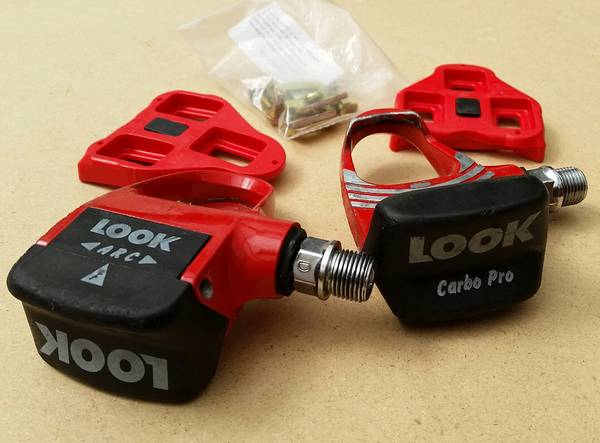 Look "ARC" corbo pro clipless bicycle pedals 1