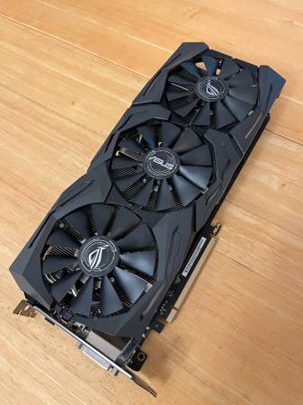 Asus Strix 1080 11 GB TI with everything - mint 1