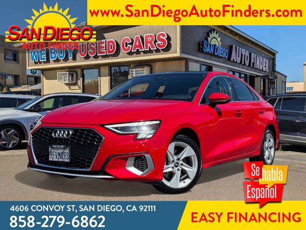 2023 Audi A3 1-Owner, Call Now and Drive 858-279-6862 SKU:26475 Audi A - $22,799 (San Diego Auto Finders)63624767455235120