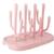 New: Cute Baby Bottle Drying Rack,Portable Bottle Dryer Holder, Pink 1 thumbnail