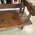 Antique Oak Settee Bench 3 thumbnail