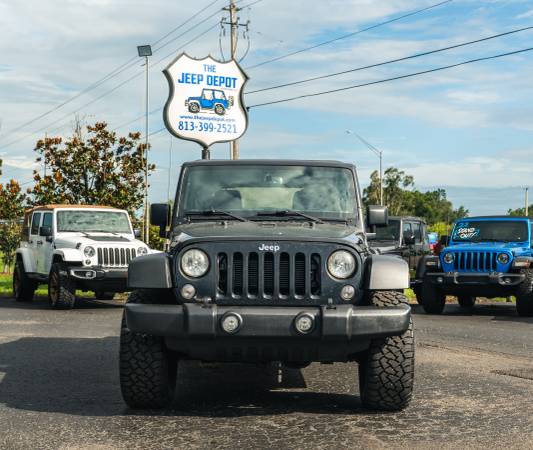 2018 Jeep Wrangler 4dr, Lifted, Big Tires, A/C, Power, No Dealer Fees! - $19,900 (Riverview, FL (just outside of Tampa - we have 100+ Jeeps))63443376693507121