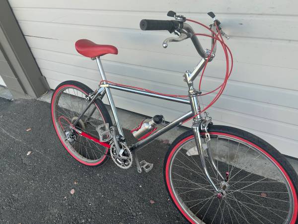 Fantástica bicicleta vintage Raleigh Chrome - $400 (burlingame)63471453951873124