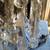 Antique Crystal Lamp -Tall, Huge Prisms, Nice Color, Hollywood Regency 24 thumbnail