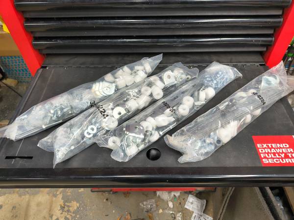 Van Shelving Hardware Kit 1