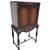 Vintage walnut display cabinet/bar 3 thumbnail