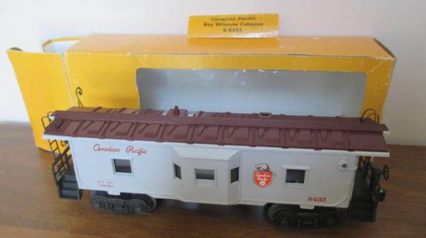 LIONEL CANADIAN PACIFIC BAY WINDOW CABOOSE 6-6433 1