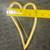 Large Gold Tone Heart Brooch Pin 5 thumbnail
