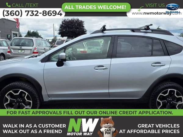 2015 Subaru XV Crosstrek Premium Sport Utility 4D - $8,995 (7160 Guide Meridian Rd., Lynden, WA 98264)63441466142849122