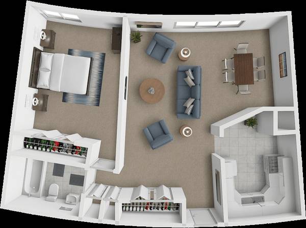 $1,130 / 1br - 710ft2 - ¡Porque la ubicación realmente lo es todo! (1610 Sunset Ave, Waukegan, IL)63774346518785120