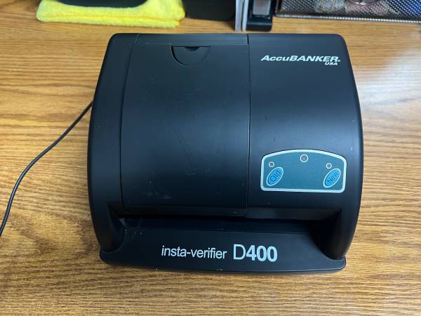 Detector de billetes falsos AccuBanker D400 Insta-verifier - $15 (Reseda)63471472489603120