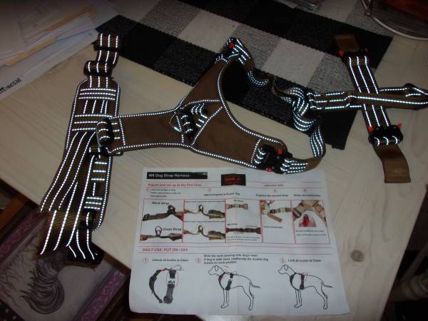 Brand new Dog Strap Harness Size L 1