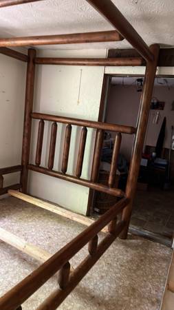 Queen Rustic bed ONLY 1