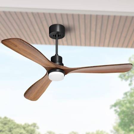 Obabala 52" Ceiling Fan with Light with Remote 1
