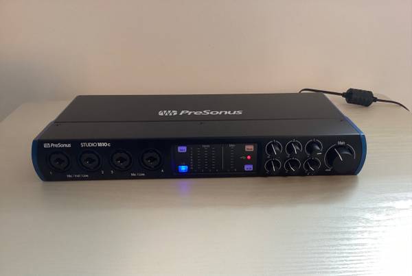 Presonus Studio 1810c USB-C Audio Interface - musical
