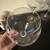 Set of 3 Large Burgundy Wine Glasses 3 thumbnail