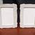 Set of 8 white Lenox French Perle picture frames 5 thumbnail