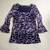 I∙N∙C® International Concepts Women's sz M TOP Purple/Lilac Geometric 1 thumbnail