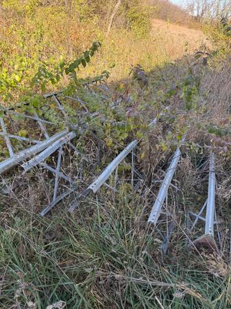 40ft Radio Tower Galvanized 1