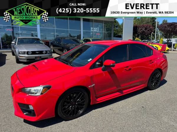 2017 Subaru WRX AWD Tracción en las cuatro ruedas STI Sedán - $26,995 (West Coast Autoworks Everett)63470768284929120