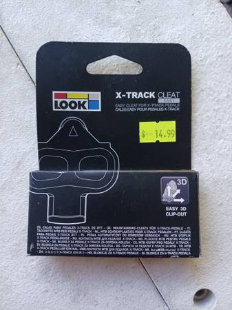 Look X-Track Cleats 1