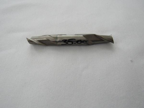 2 Flute Double End 1/2" High Speed End Mill 1