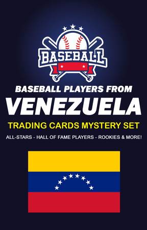 Baseball Players from Venezuela Mystery Trading Cards Set 1