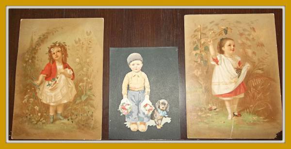 Set of 3 Antique Prints 1