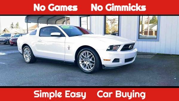2012 FORD MUSTANG  PREMIUM COUPE 2D Coupe 1