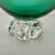 Vintage Green Glass Candy Dish  8.5” 4 thumbnail