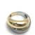 Effe-Bi Italy 18K Two-Tone Gold Wide Fancy Ring 9.7g – Size 6.75 – Vin 4 thumbnail