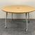 Round Table with locking mobile legs 25#46 1 thumbnail