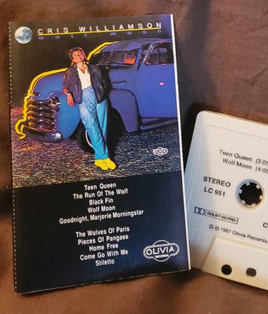 Cris Williamson's 'Wolf Moon', on Audio Cassette Tape 1