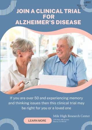 ✅ Paid Alzheimer's Disease Study 1