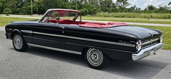 1963 Ford Falcon Sprint V8 4-speed Convertible - $36,500 (Hudson)63443101426947122