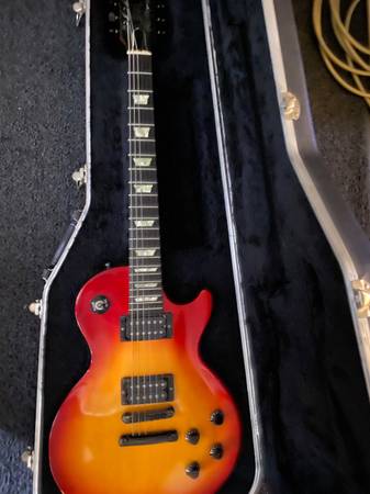 1991 Gibson les paul studio lite cherry burst 1