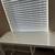 Modern Coastal Farmhouse White Wooden Desk 2 thumbnail