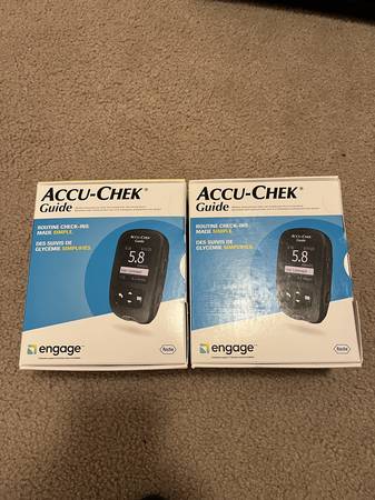 BNIB Accu-Chek Guide Blood Glucose Meter 1